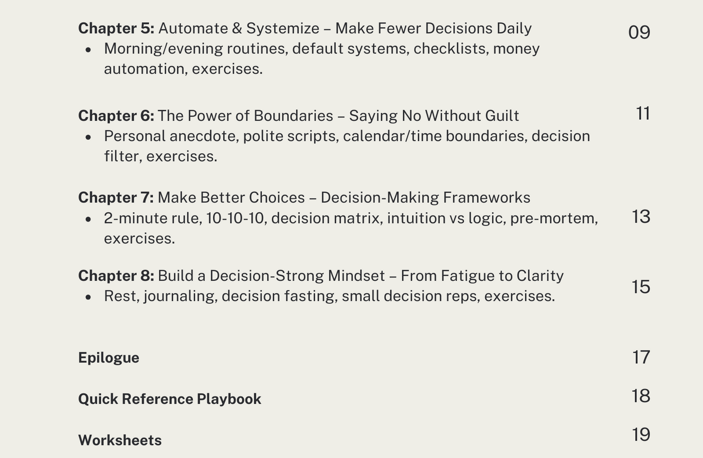 Decision Fatigue: How to Simplify Choices and Gain Energy