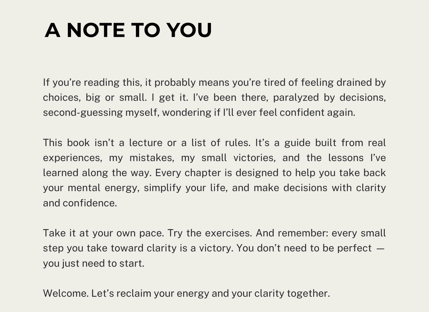 Decision Fatigue: How to Simplify Choices and Gain Energy
